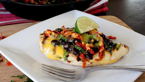 Santa Fe Chicken with Black Beans and Corn..